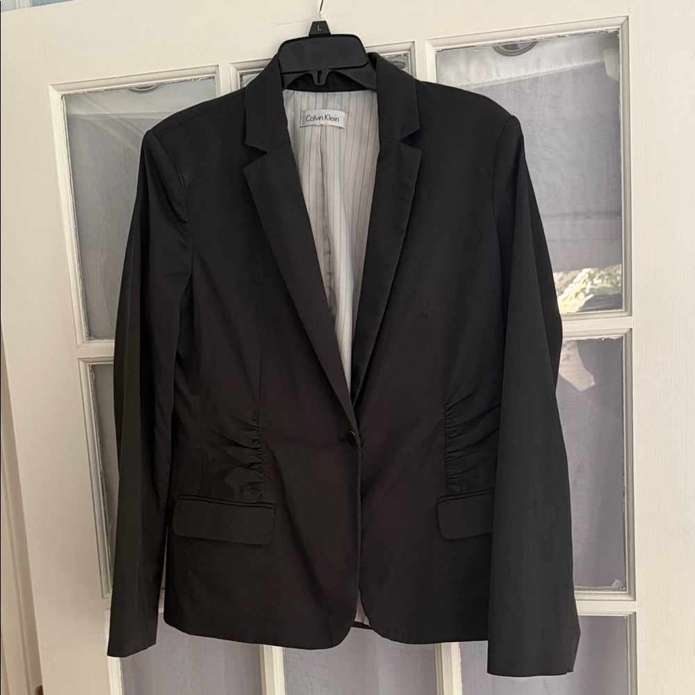 Calvin Klein Charcoal Suit Jacket